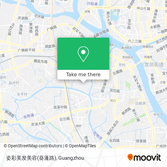 姿彩美发美容(葵蓬路) map