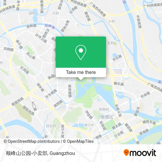 顺峰山公园-小卖部 map