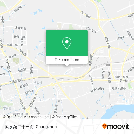 凤泉苑二十一街 map