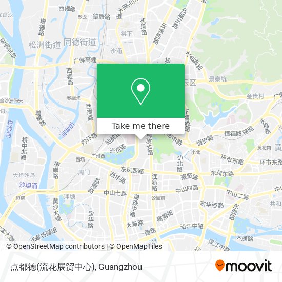 点都德(流花展贸中心) map