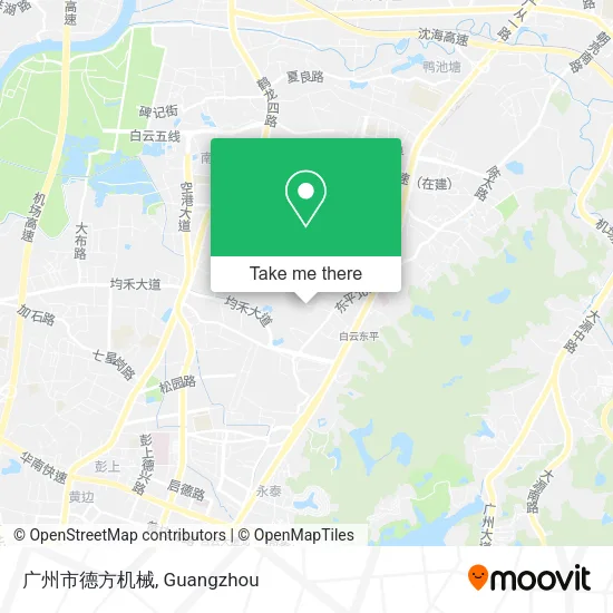 广州市德方机械 map