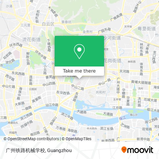 广州铁路机械学校 map