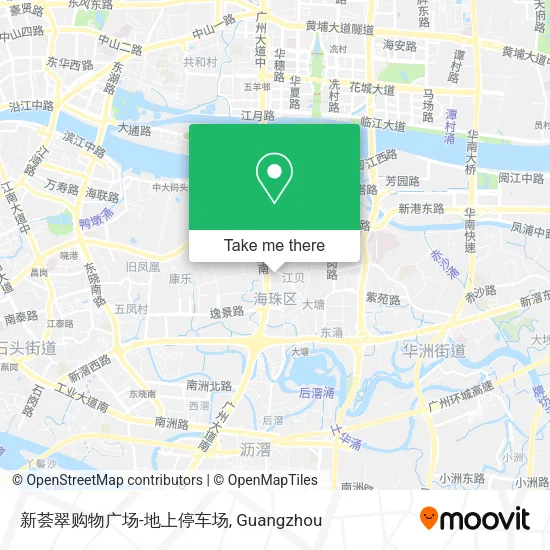 新荟翠购物广场-地上停车场 map