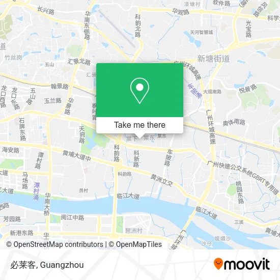 必莱客 map
