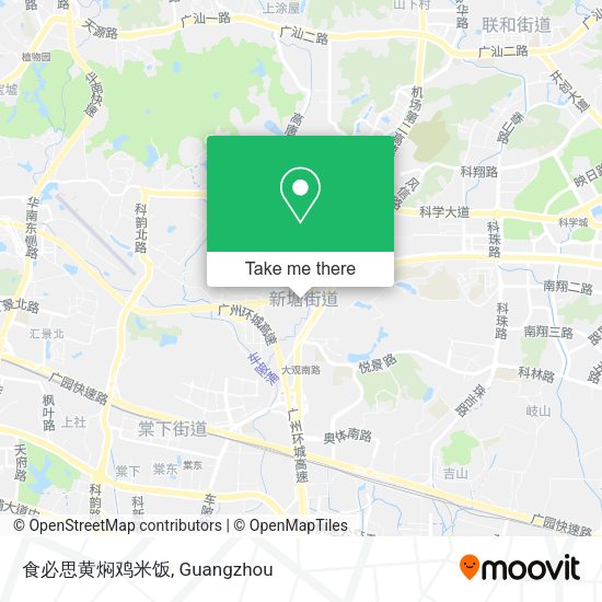 食必思黄焖鸡米饭 map