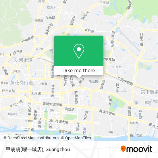 甲萌萌(曜一城店) map