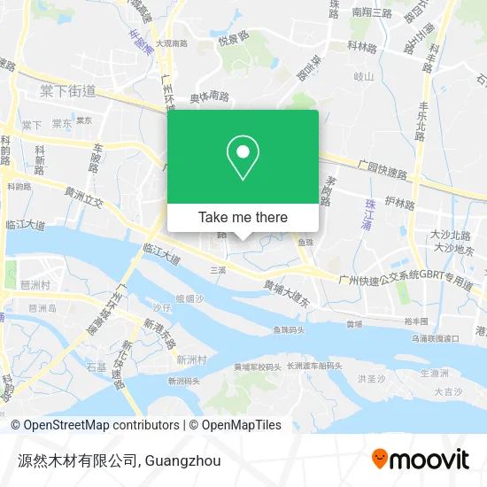 源然木材有限公司 map