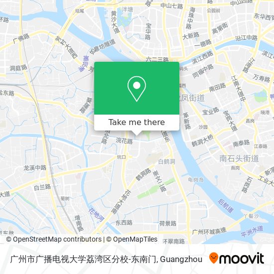 广州市广播电视大学荔湾区分校-东南门 map