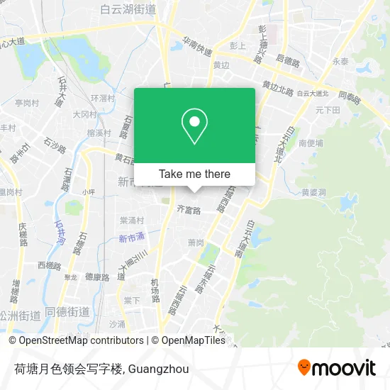 荷塘月色领会写字楼 map