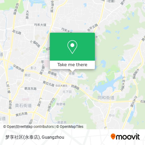 梦享社区(永泰店) map