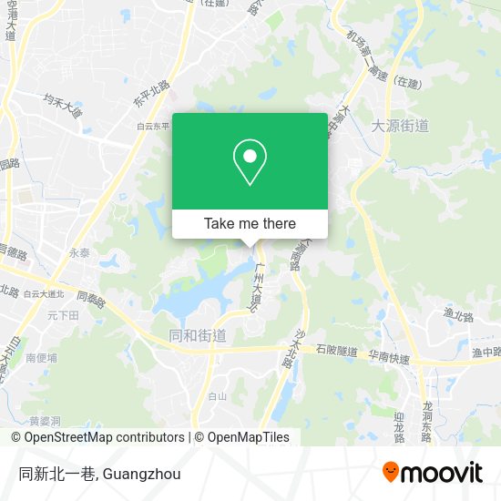 同新北一巷 map