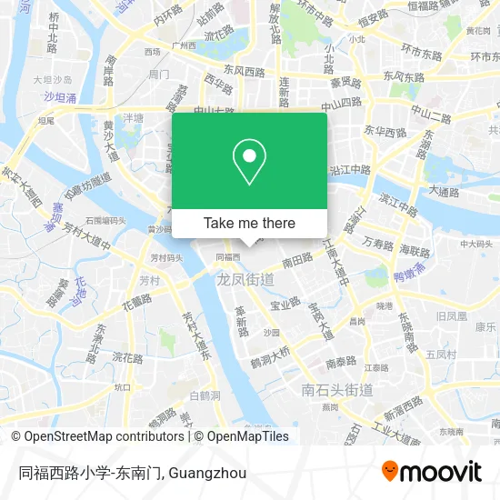 同福西路小学-东南门 map