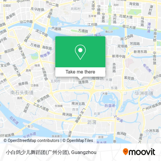 小白鸽少儿舞蹈团(广州分团) map