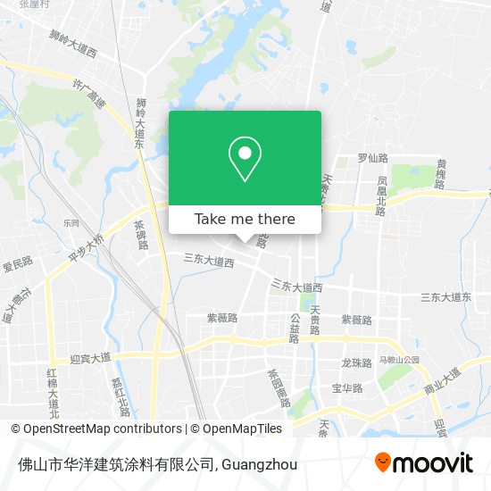 佛山市华洋建筑涂料有限公司 map