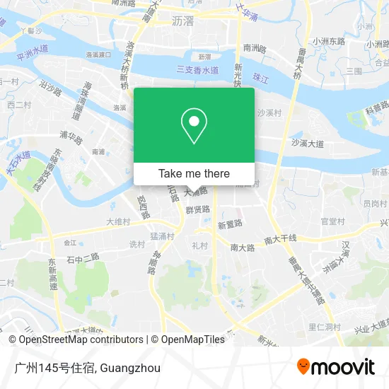 广州145号住宿 map