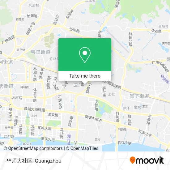 华师大社区 map