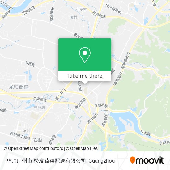 华师广州市·松发蔬菜配送有限公司 map