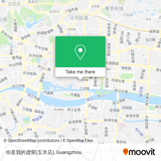 你是我的虚荣(五羊店) map