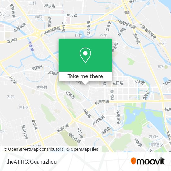 theATTIC map