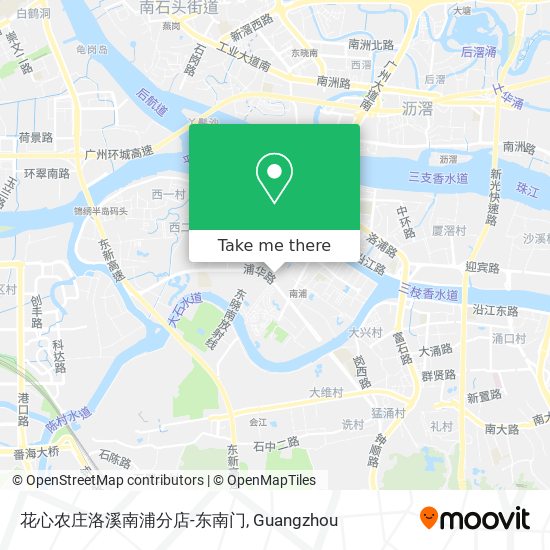 花心农庄洛溪南浦分店-东南门 map