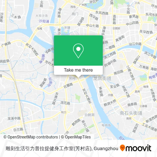 雕刻生活引力普拉提健身工作室(芳村店) map
