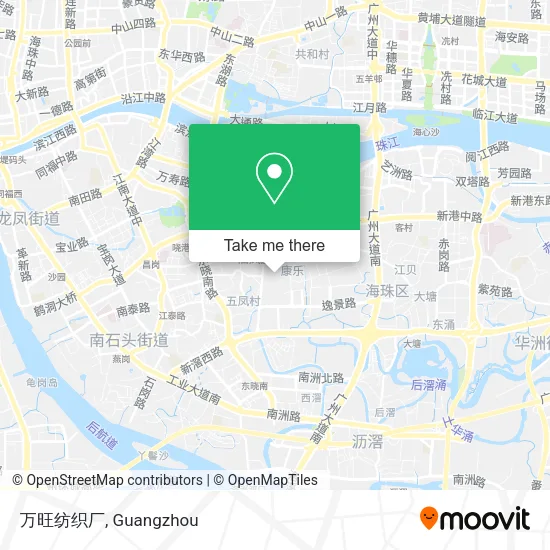 万旺纺织厂 map