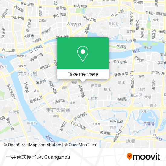 一井台式便当店 map