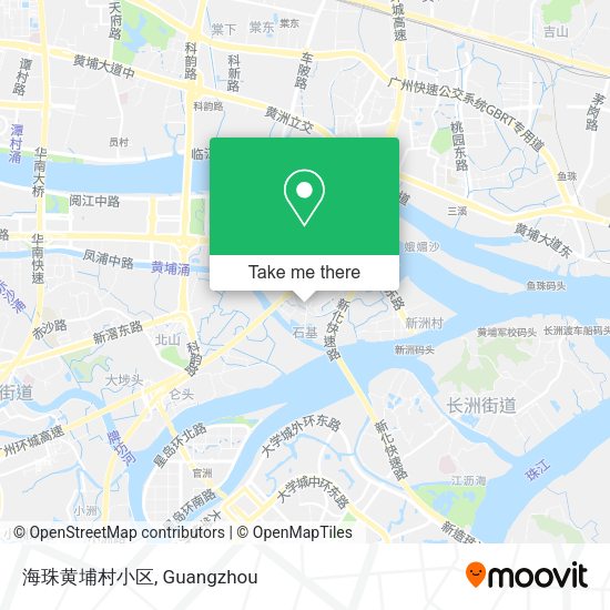 海珠黄埔村小区 map