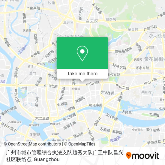 广州市城市管理综合执法支队越秀大队广卫中队昌兴社区联络点 map