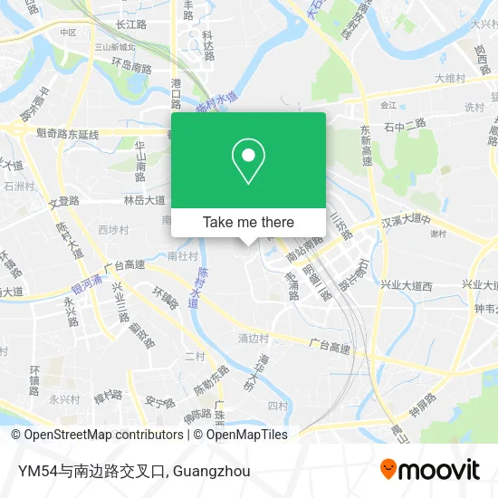 YM54与南边路交叉口 map