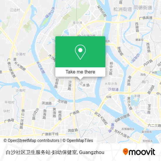 白沙社区卫生服务站-妇幼保健室 map