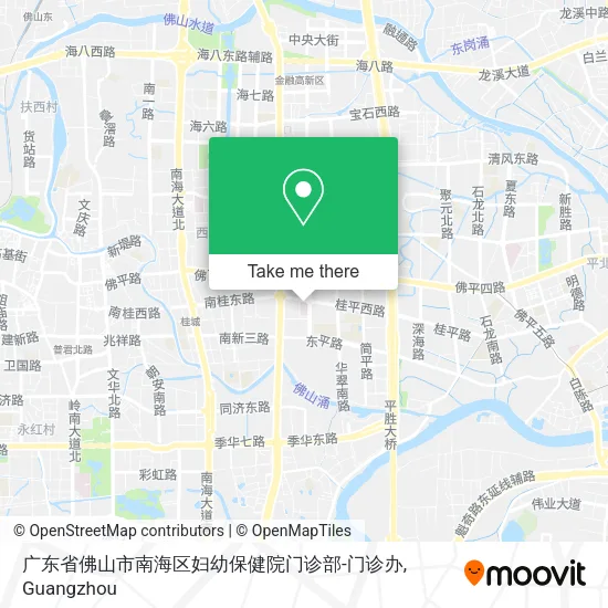 广东省佛山市南海区妇幼保健院门诊部-门诊办 map