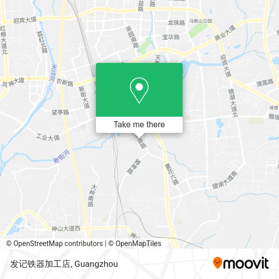 发记铁器加工店 map