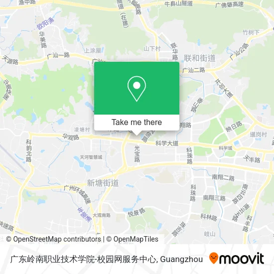 广东岭南职业技术学院-校园网服务中心 map