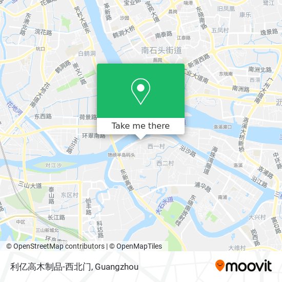 利亿高木制品-西北门 map