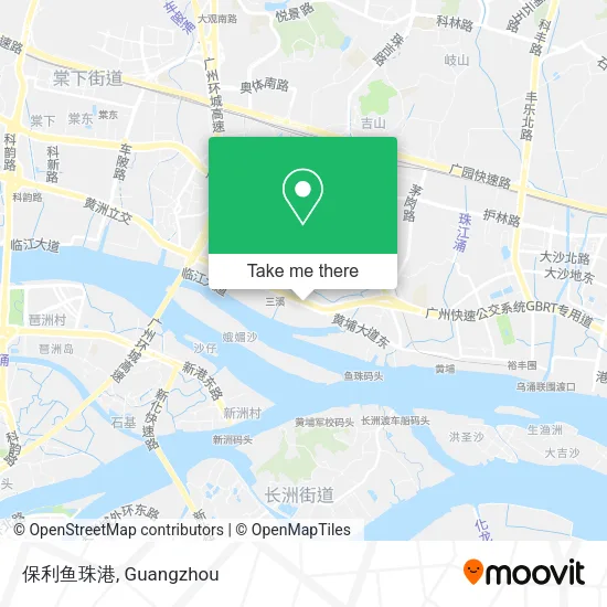 保利鱼珠港 map