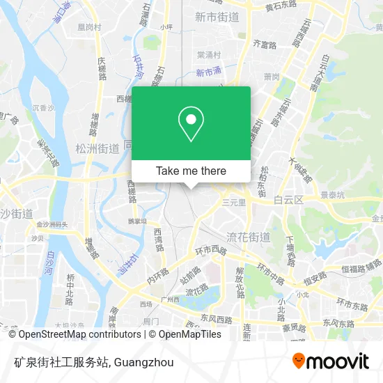 矿泉街社工服务站 map