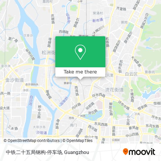 中铁二十五局钢构-停车场 map