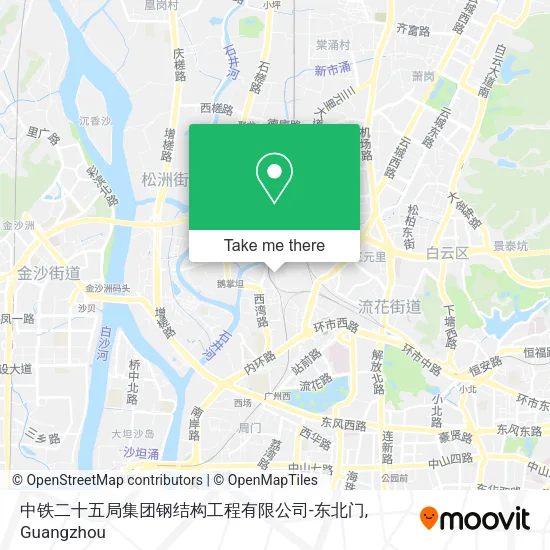 中铁二十五局集团钢结构工程有限公司-东北门 map