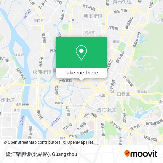 隆江猪脚饭(北站路) map