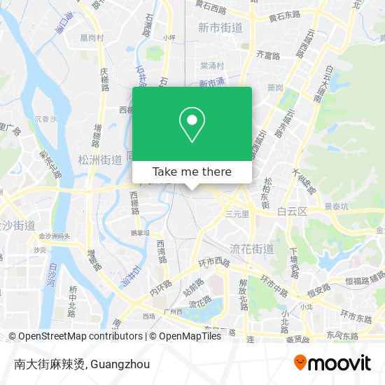 南大街麻辣烫 map