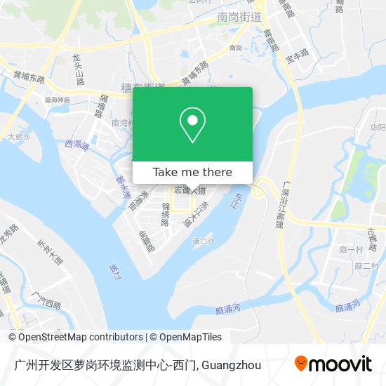 广州开发区萝岗环境监测中心-西门 map
