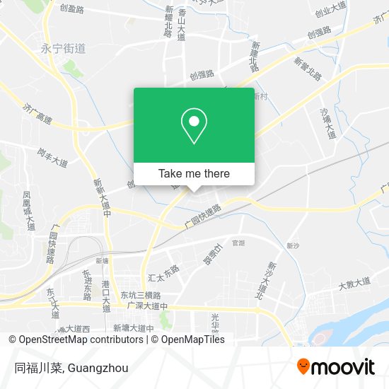 同福川菜 map