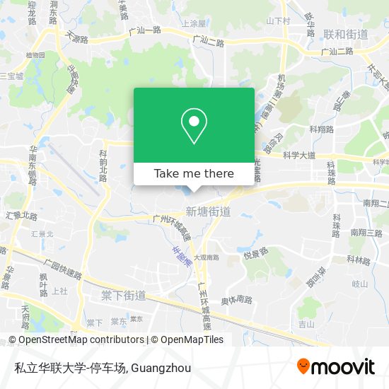 私立华联大学-停车场 map
