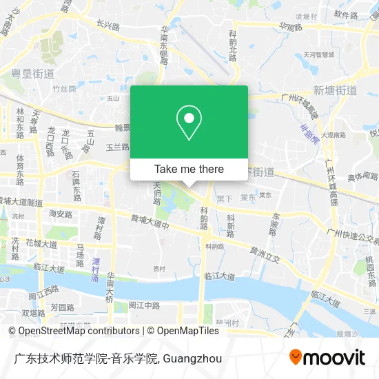 广东技术师范学院-音乐学院 map