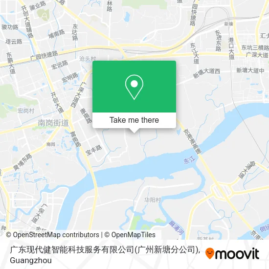 广东现代健智能科技服务有限公司(广州新塘分公司) map