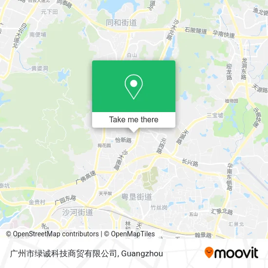 广州市绿诚科技商贸有限公司 map