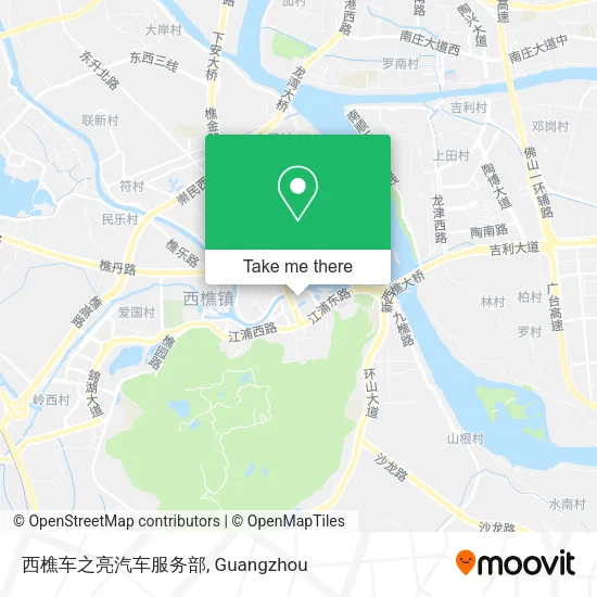 西樵车之亮汽车服务部 map