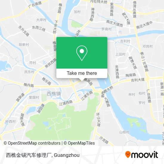 西樵金锡汽车修理厂 map