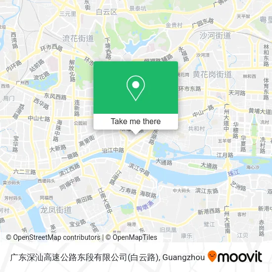 广东深汕高速公路东段有限公司(白云路) map